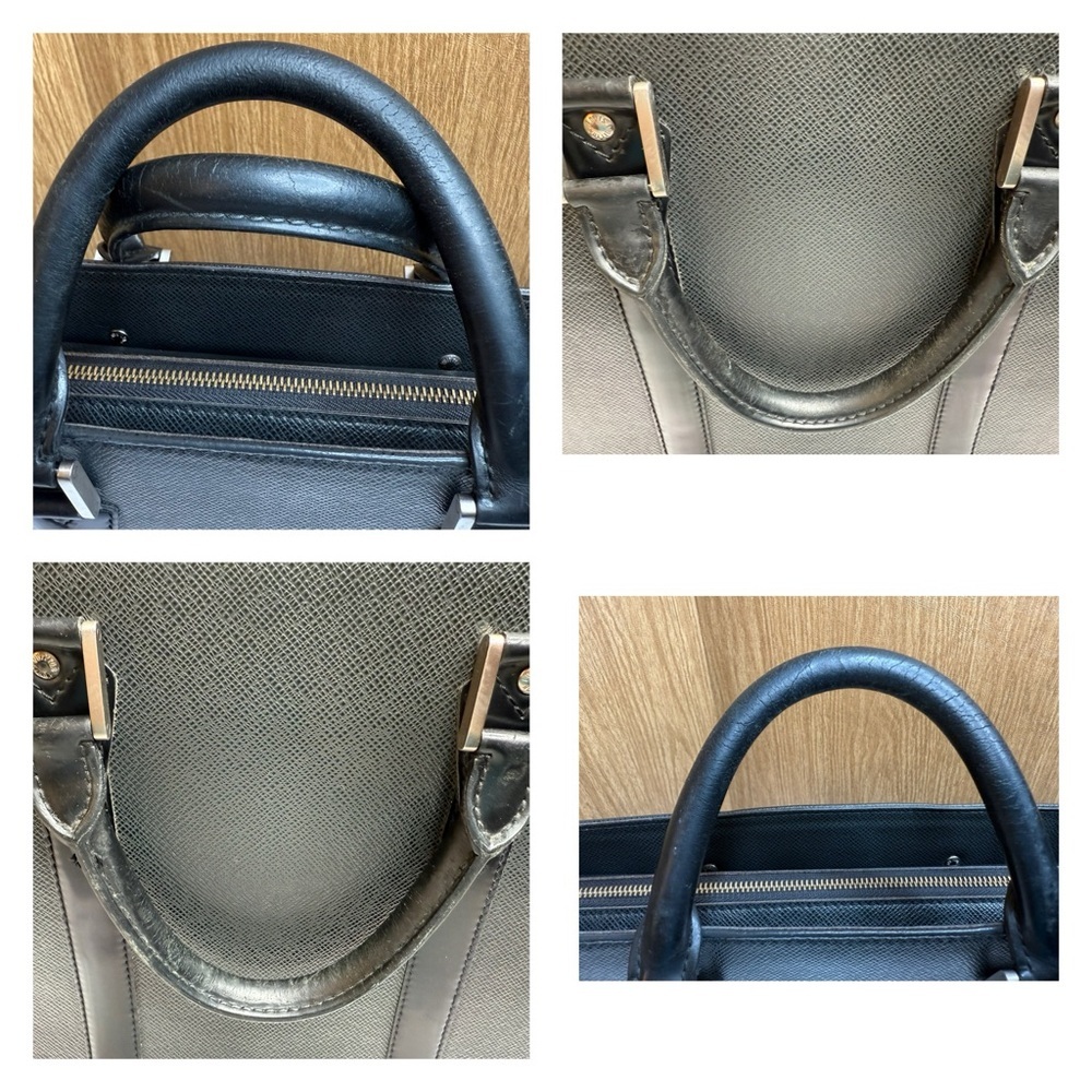 Louis Vuitton Black Tiaga Leather Briefcase - Picture 15 of 15